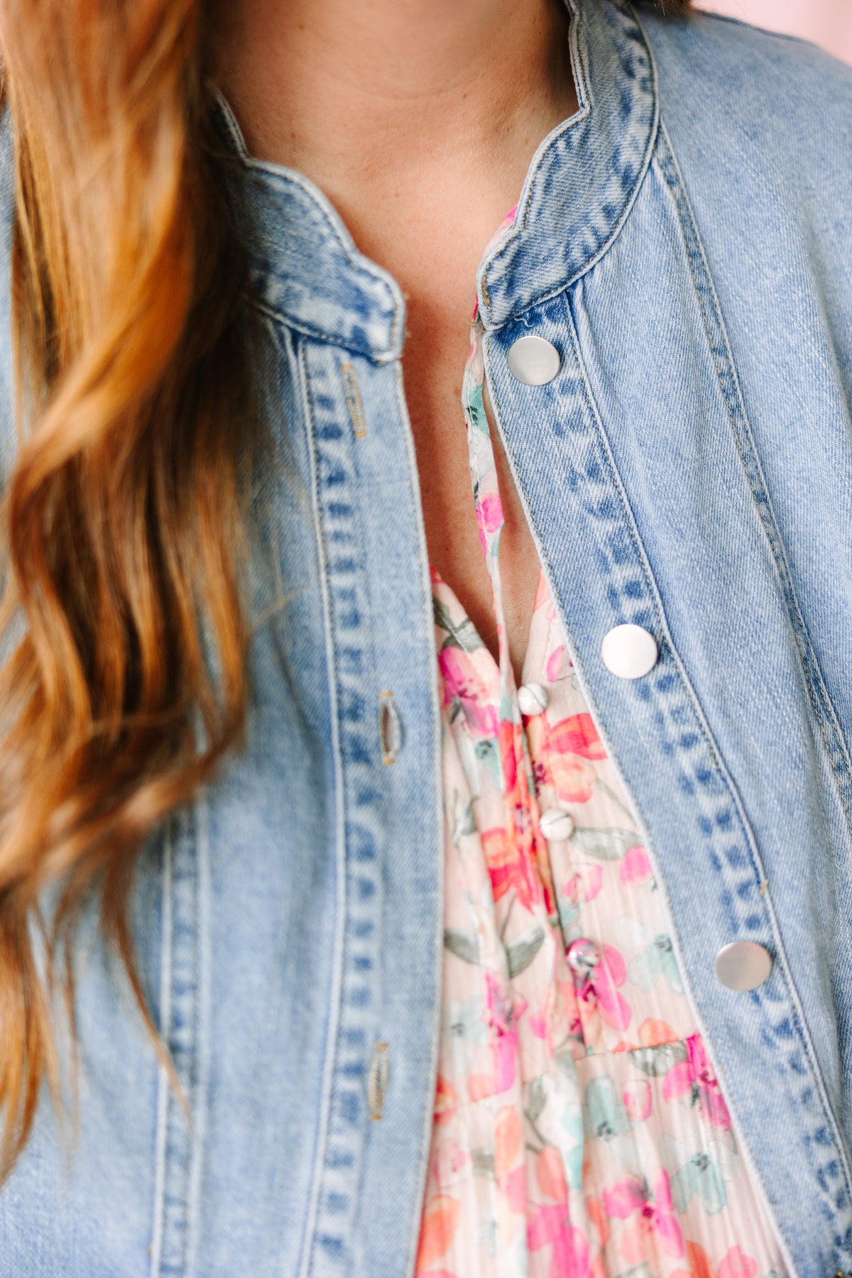 Scalloped Denim Jacket