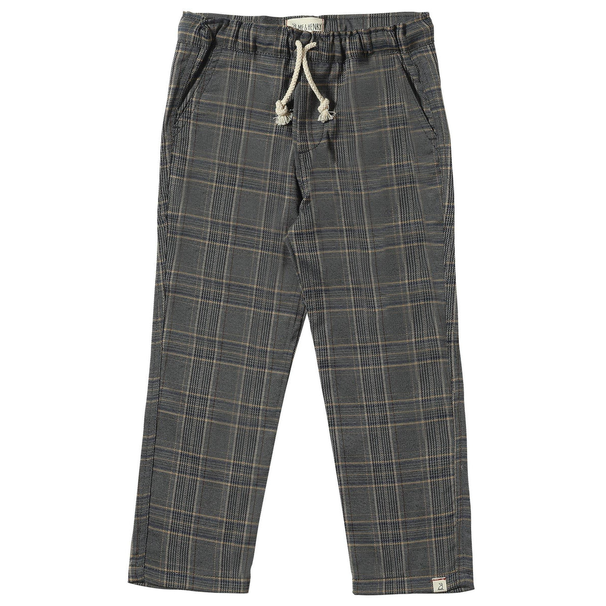 Grey Plaid Charlie Pants