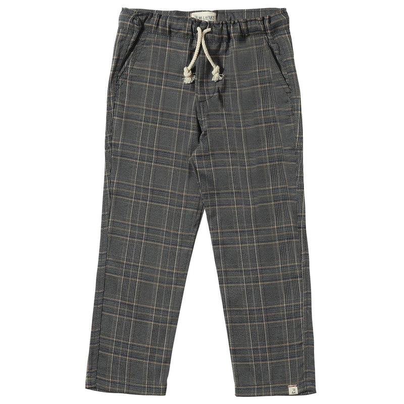 Grey Plaid Charlie Pants