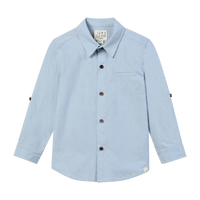 Pale Blue Chambray Shirt