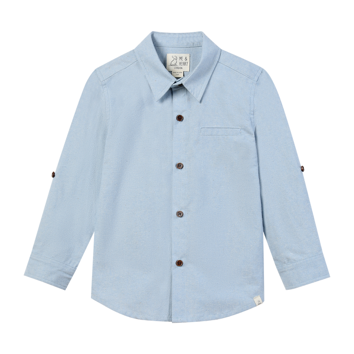 Pale Blue Chambray Shirt