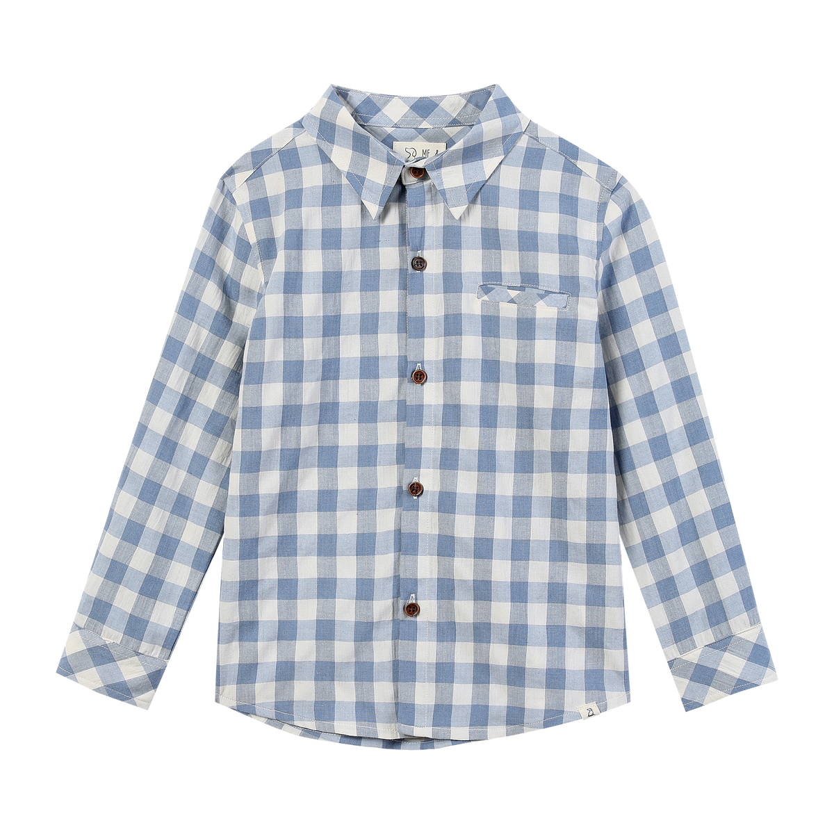 Blue/White Plaid Shirt