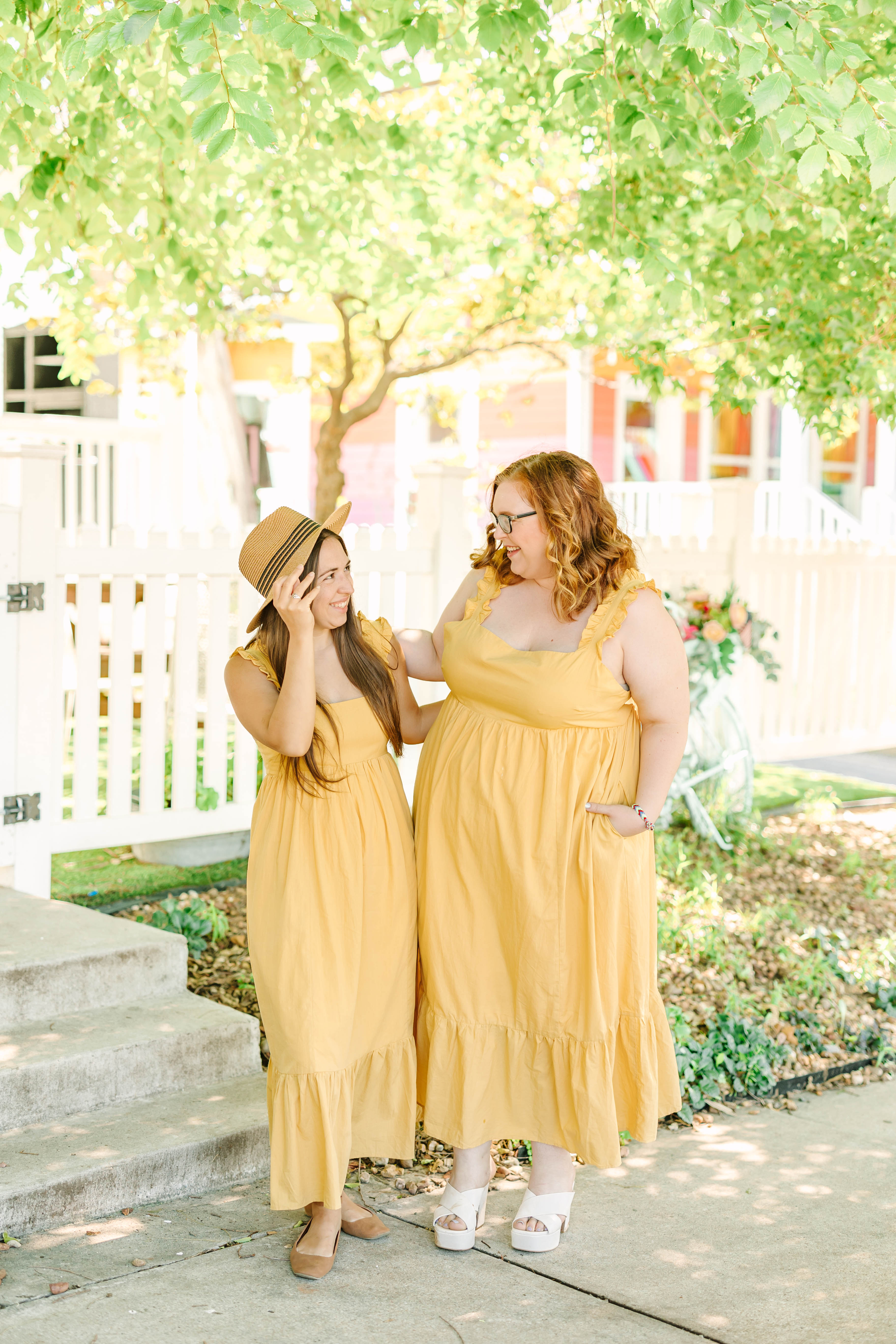 Yellow Strap Dress