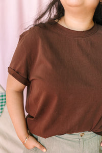 Soft Brown Tee