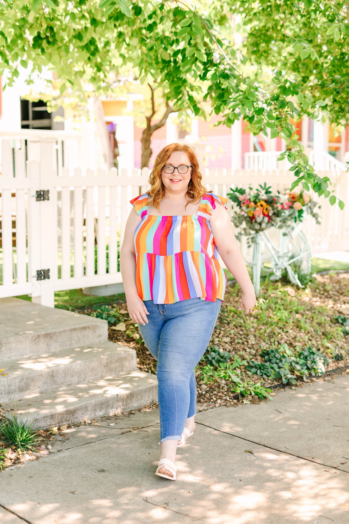 Rainbow Baby Doll Tank