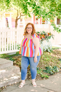Rainbow Baby Doll Tank