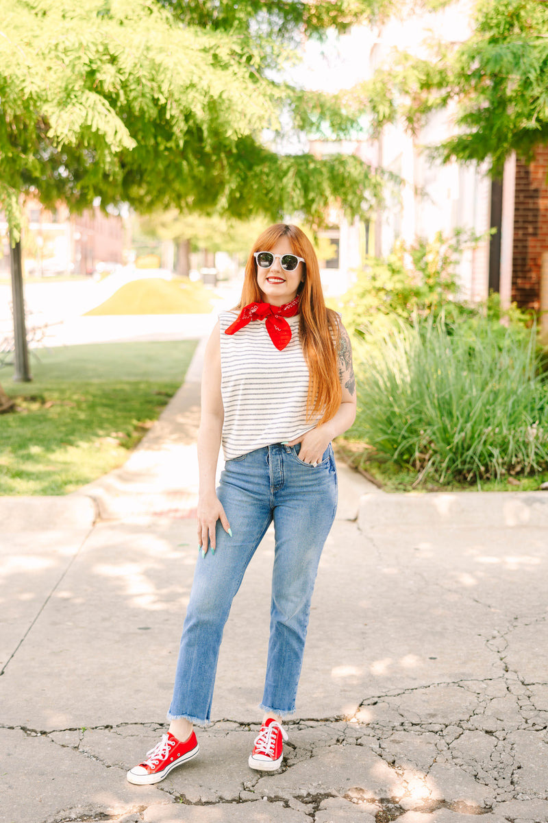 Cotton Red Bandana