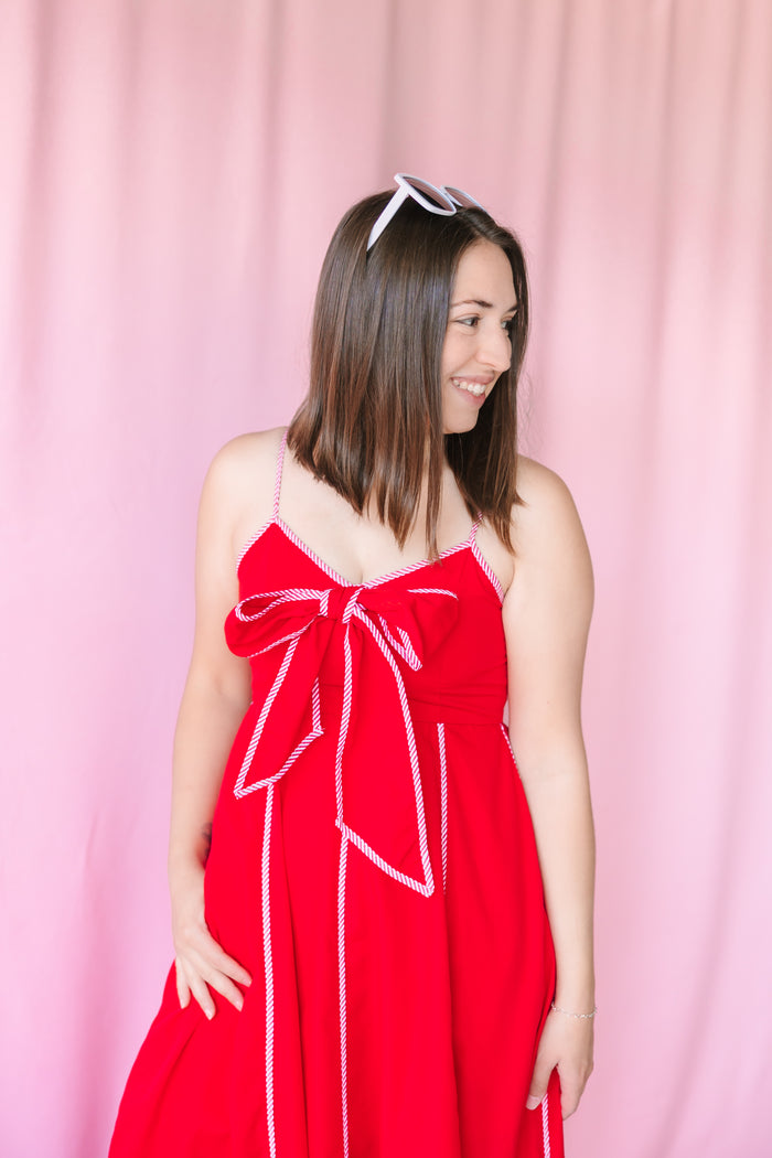 Red Bow Midi