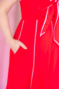 Red Bow Midi