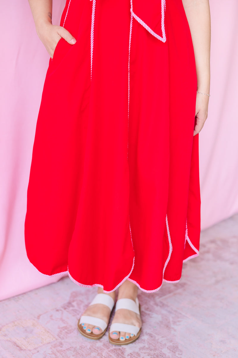 Red Bow Midi