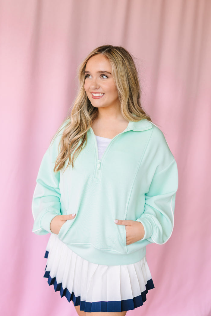 Soft Mint Pullover