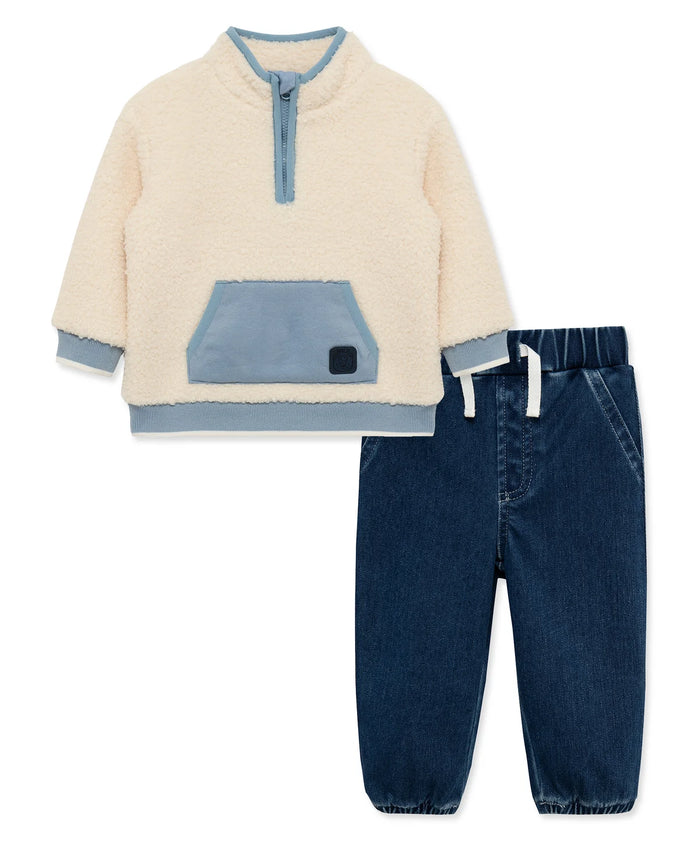 Sherpa Pullover Set