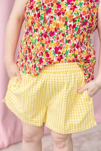 Watercolor Floral Top
