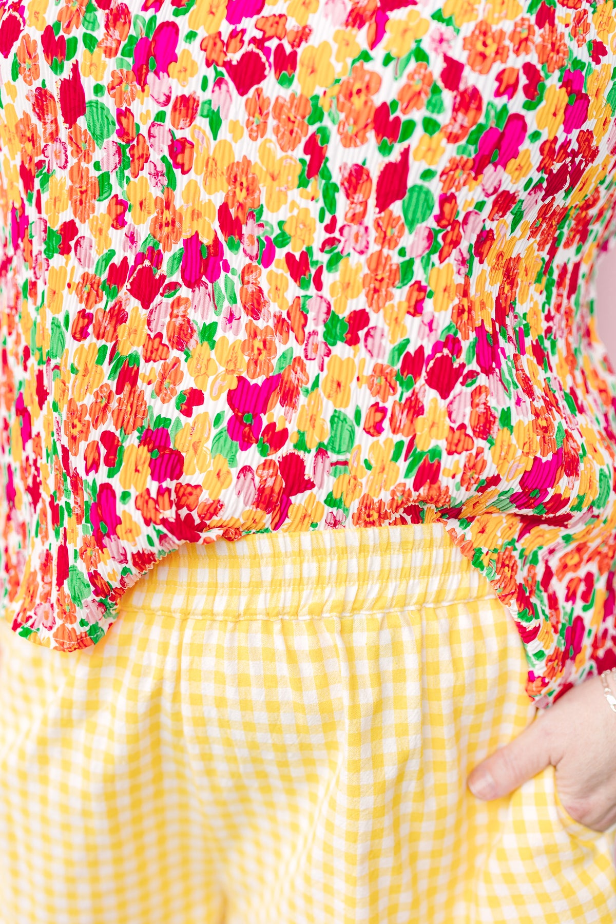 Watercolor Floral Top