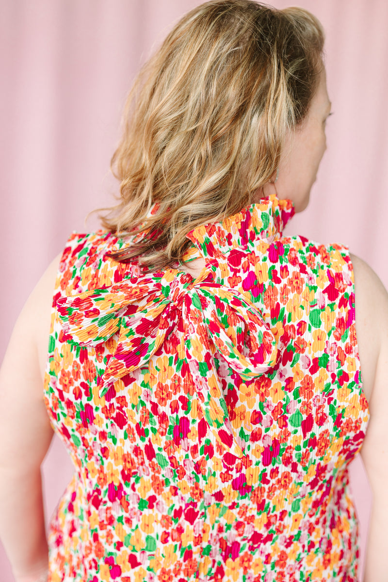 Watercolor Floral Top