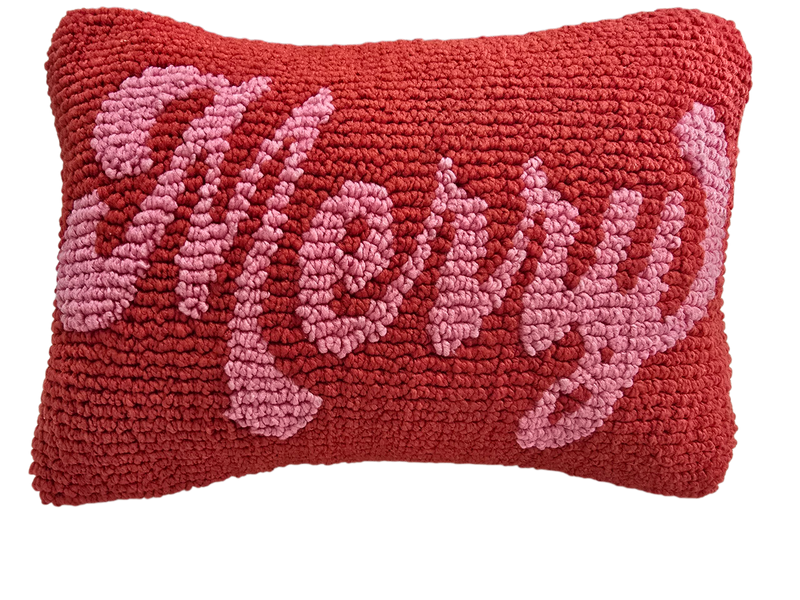Red Merry Pillow