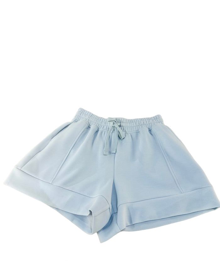 Soft Blue Marshmallow Shorts