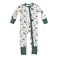 Green Woodland Animals PJs
