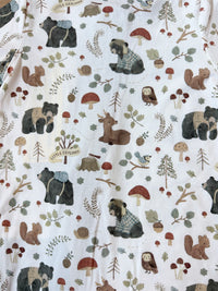 Green Woodland Animals PJs