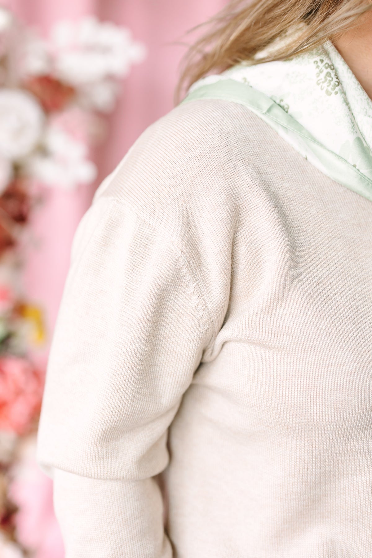 Oatmeal Crew Sweater