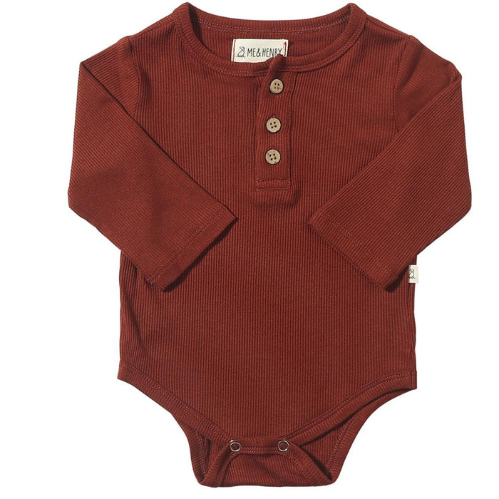 Rust Rib Aynor Onesie