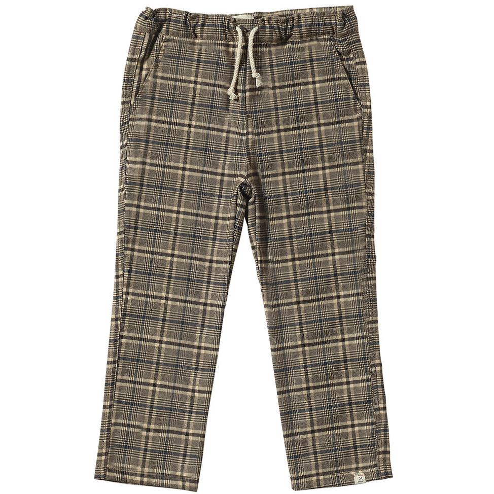 Brown Plaid Charlie Pants