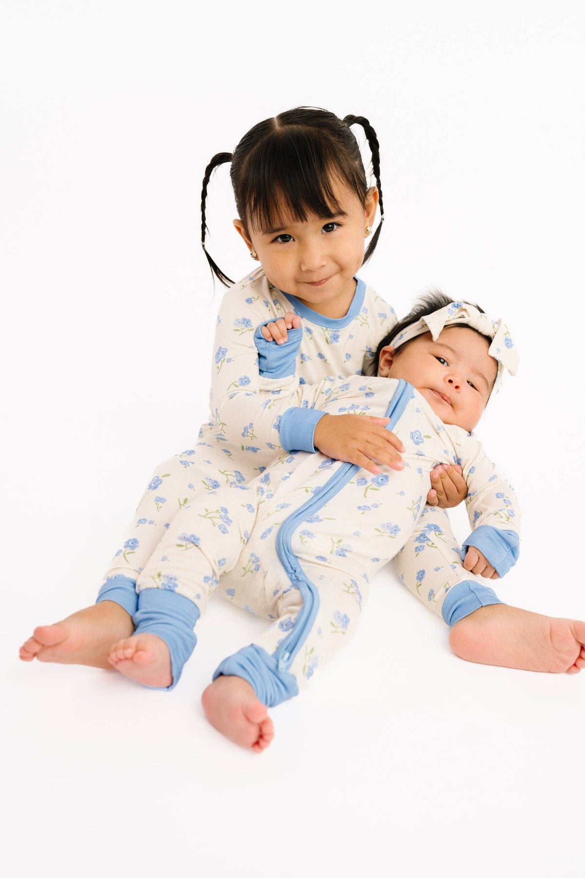 Blue Blooms Bamboo Sleeper