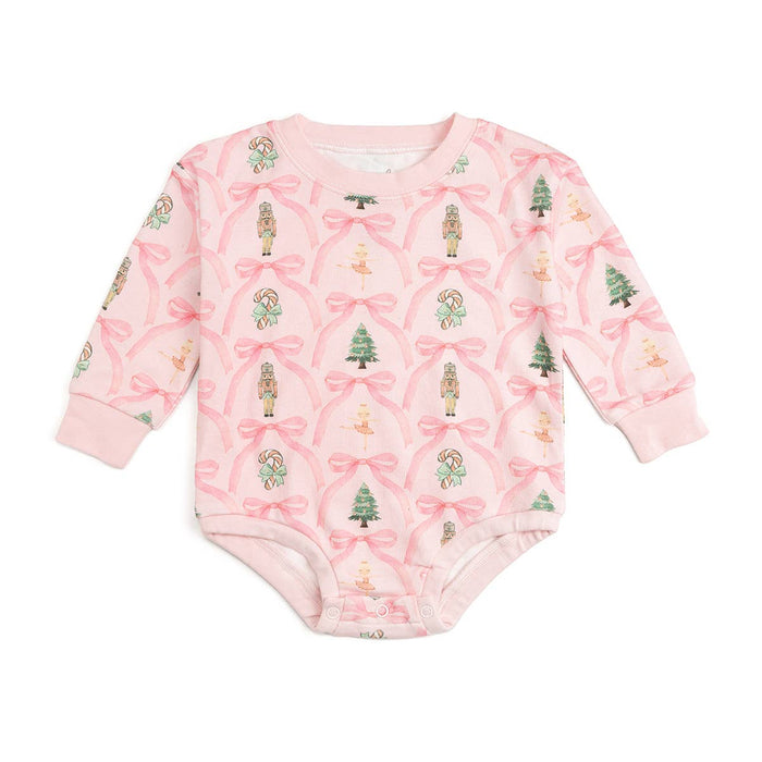 Nutcracker Long Sleeve Romper