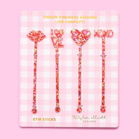 Valentine's Stir Sticks