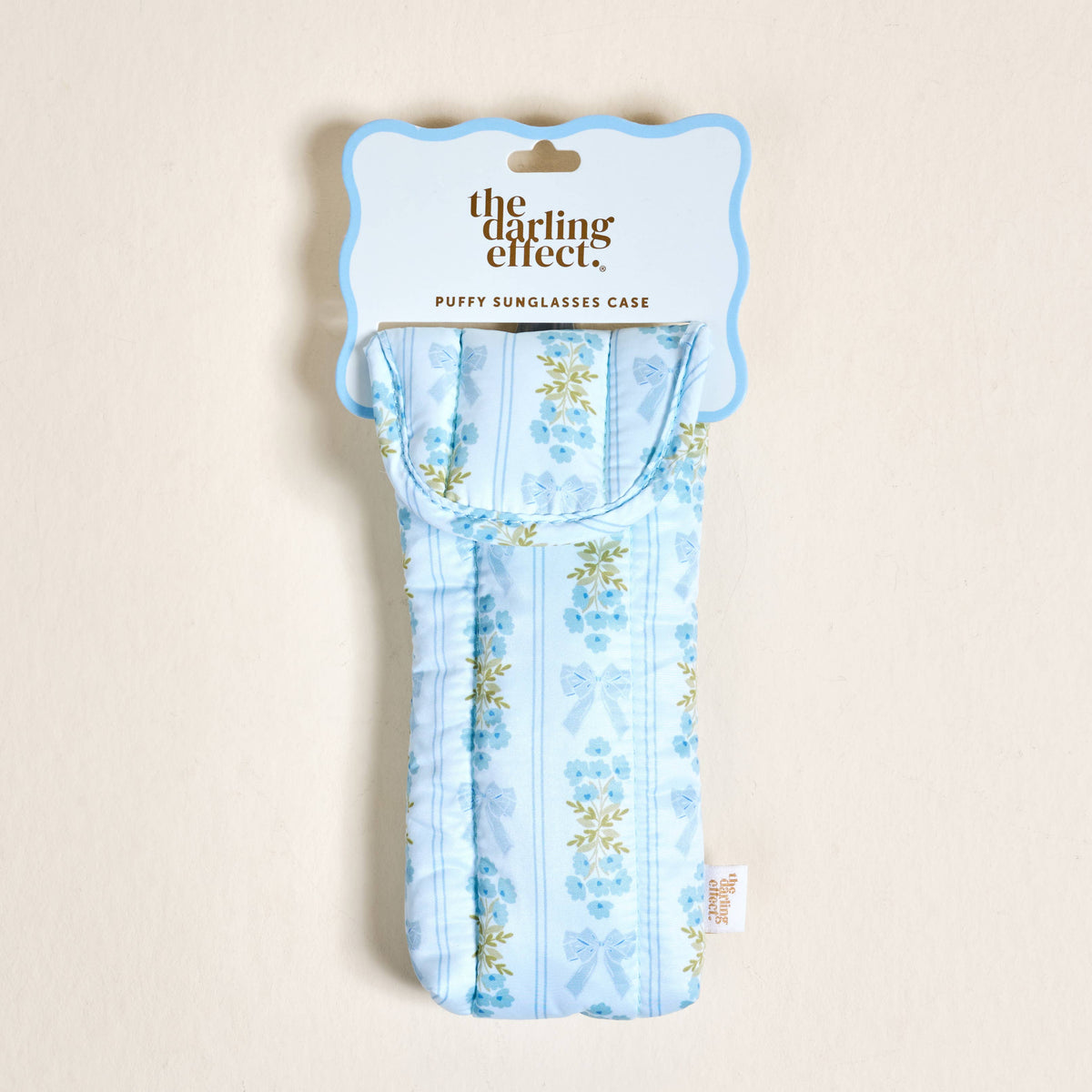 Puffy Sunglasses Case–Oh So Fancy Blue
