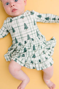 Tree Farm Bodysuit Bamboo Dress