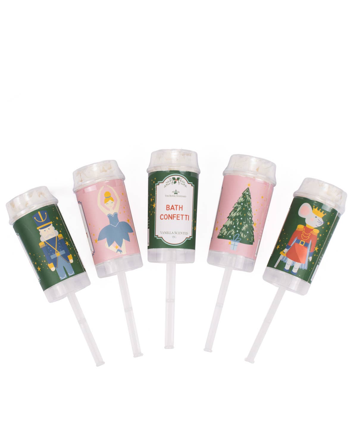 Nutcracker Waltz Bath Confetti Poppers