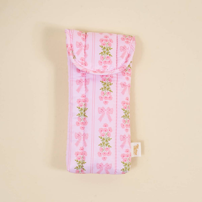 Puffy Sunglasses Case–Oh So Fancy Pink