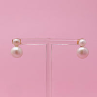 Classic Double Pearl Earrings