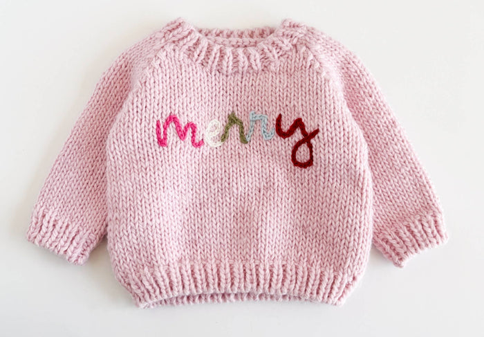 Pink Merry Sweater
