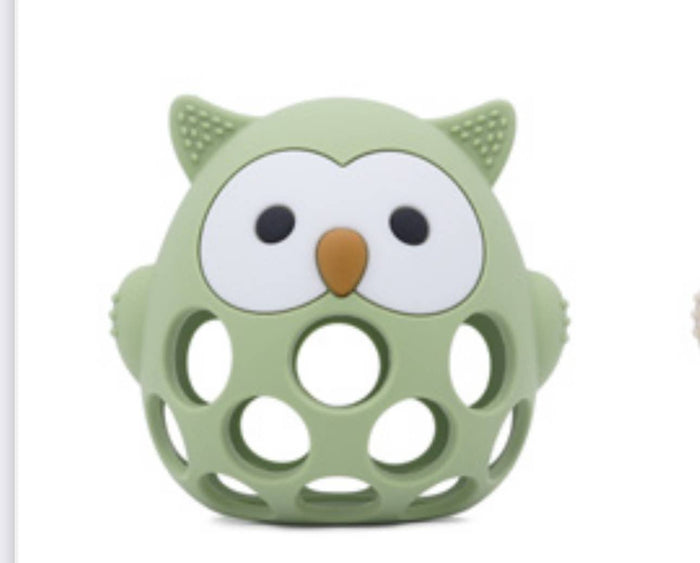Silicone 3D Owl Teether Silicone