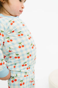 Cherry Picnic Bamboo Set