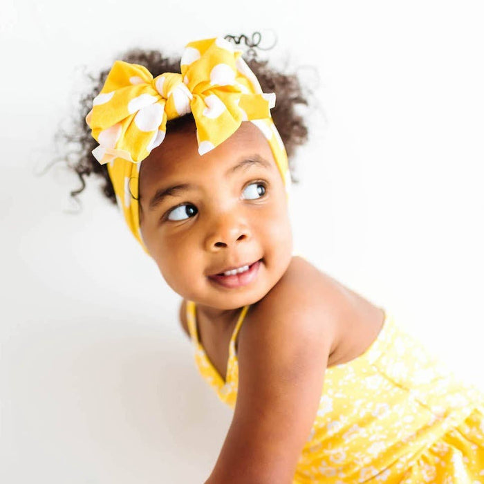 Baby Bling® Printed FAB® soft nylon bow headband