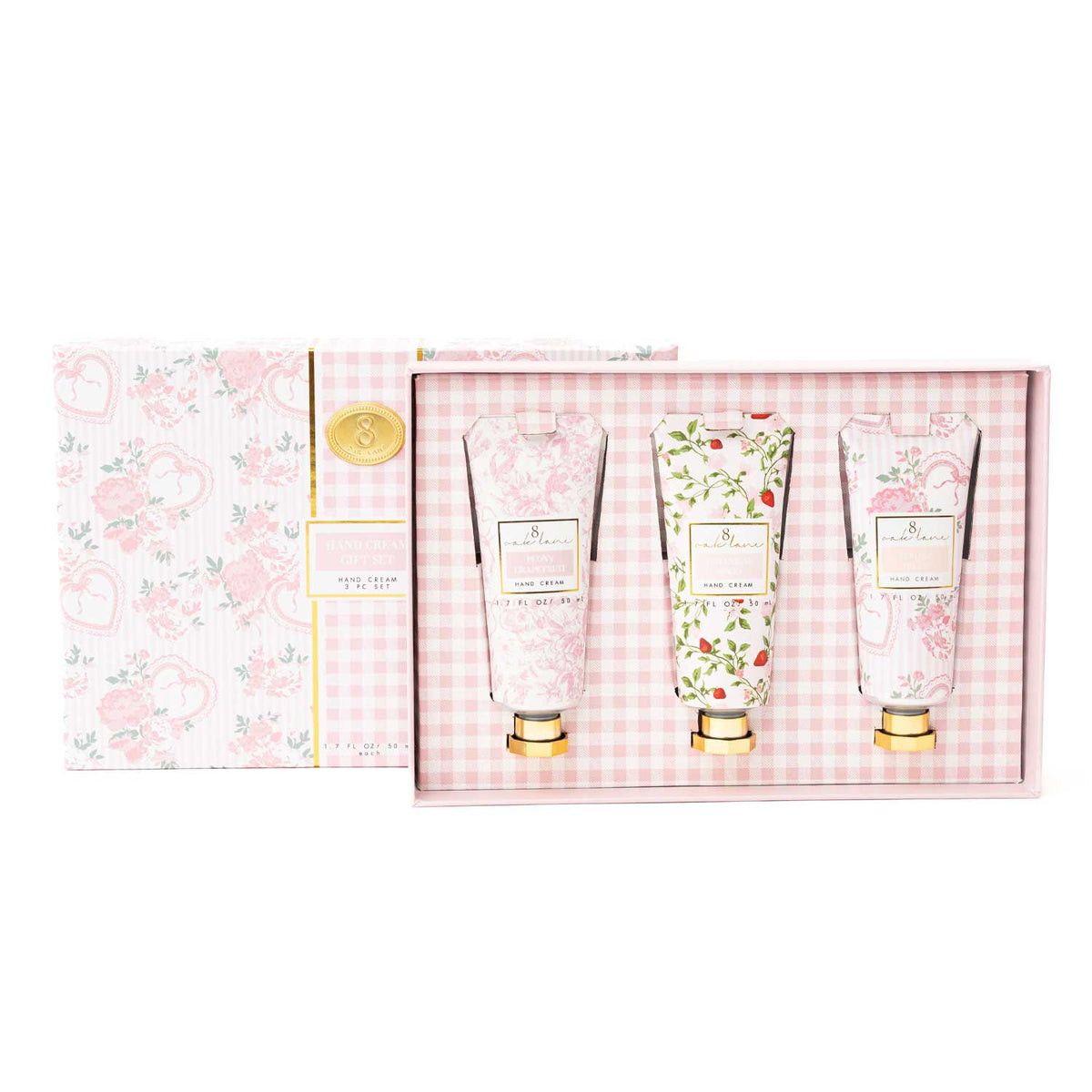 Sweetheart Blooms 3pc Boxed Hand Cream Set