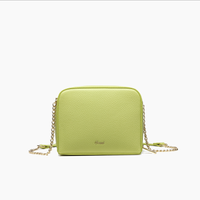 Lime Chloe Bow Mini Crossbody Bag