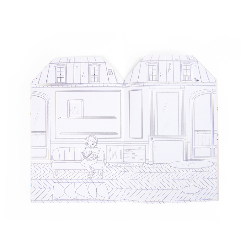 Les Parisiennes Coloring Book