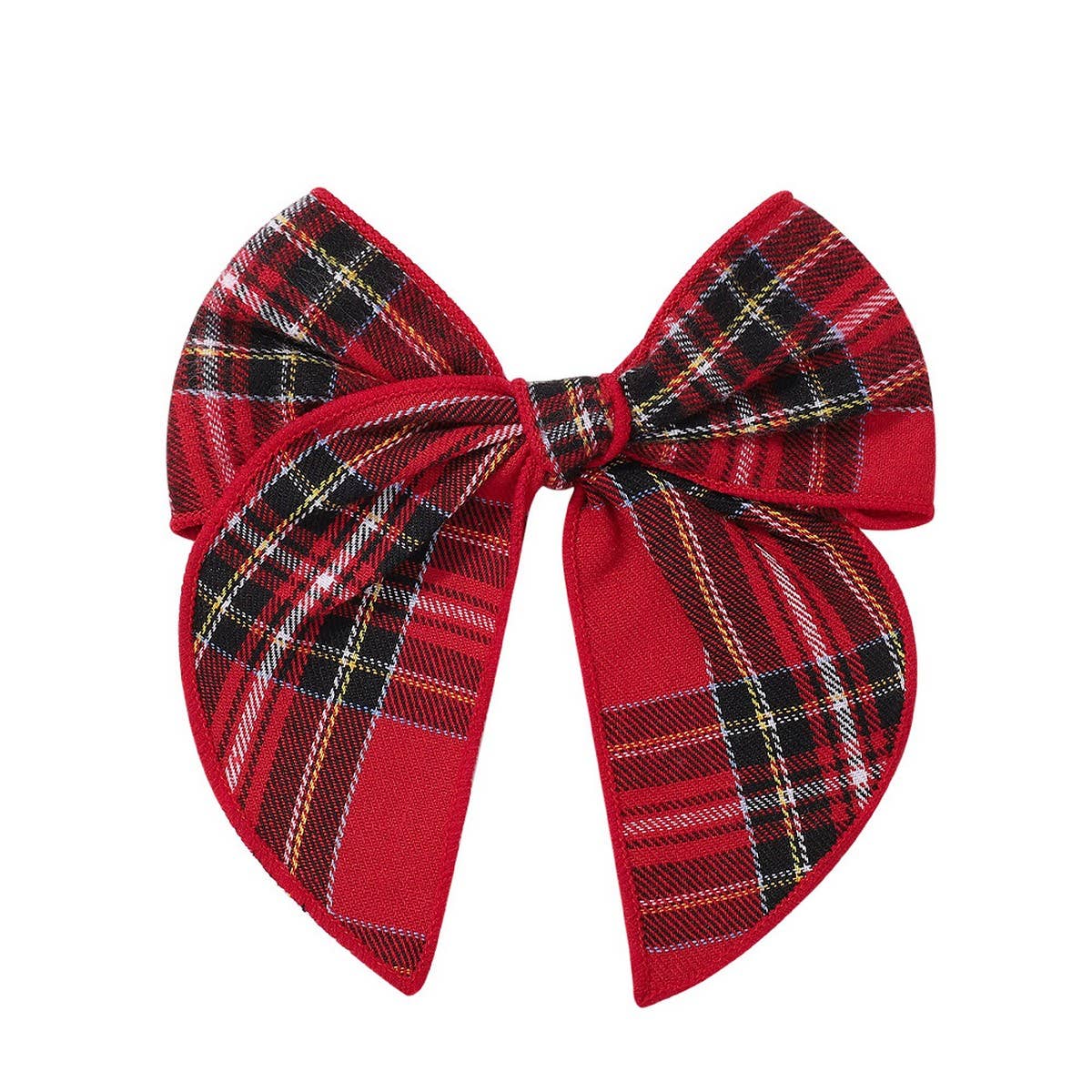 Holiday Plaid Bow