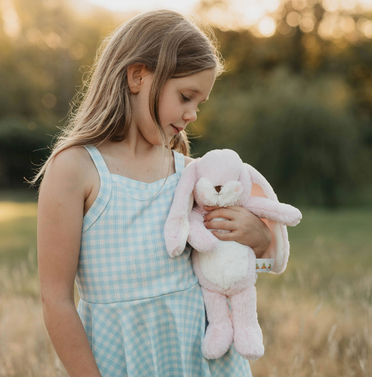 Pink 12" Nibble Bunny