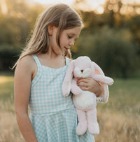 Pink 12" Nibble Bunny