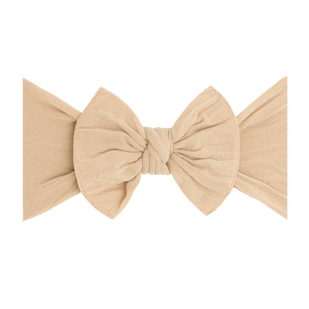 Baby Bling Nylon Stretch Bow Headband