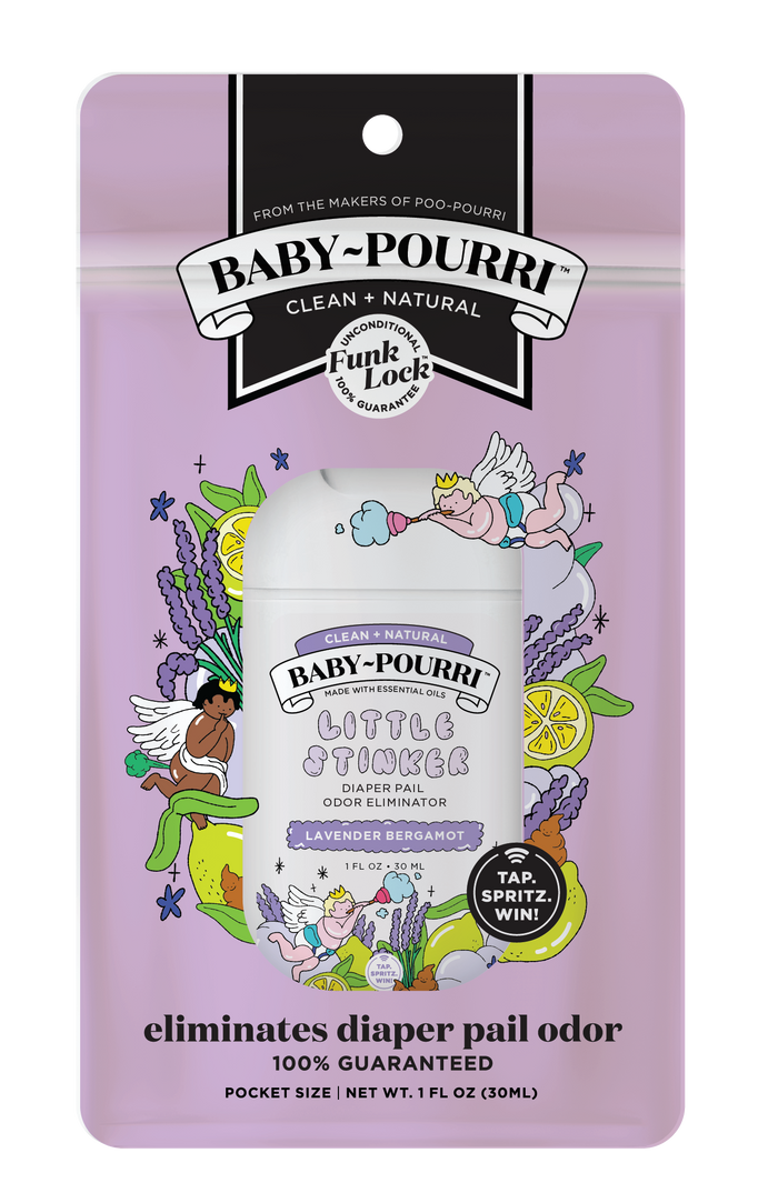 Baby~Pourri Little Stinker Diaper Pail Pocket Spray