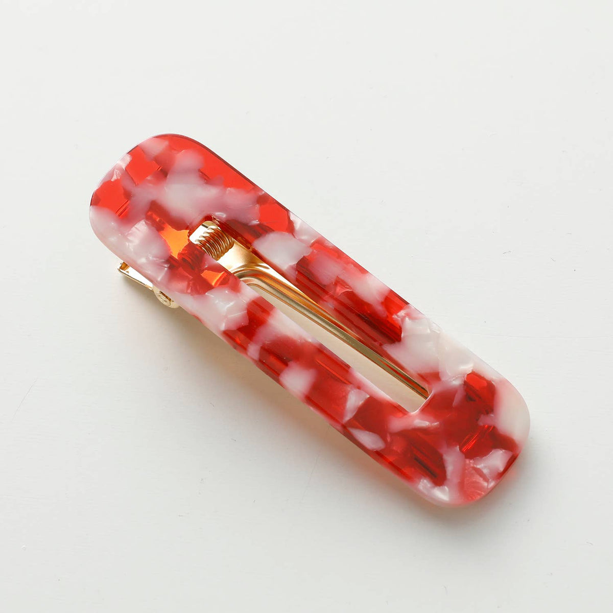 VDay Printed Barrette Hair Clips