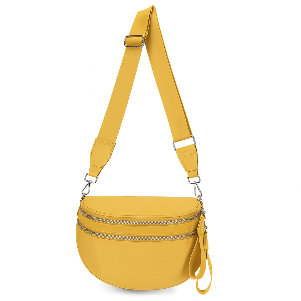 Multi-Compartment Crossbody Bag
