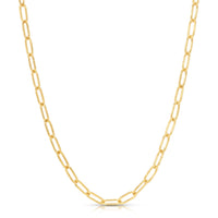 Charm Garden - Gold Paperclip Chain (18-20 in)