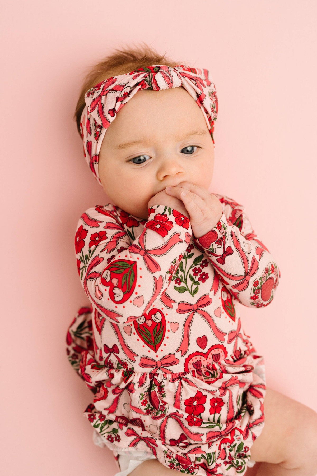 Sweetest Valentine Long Sleeve Bodysuit Bamboo Dress